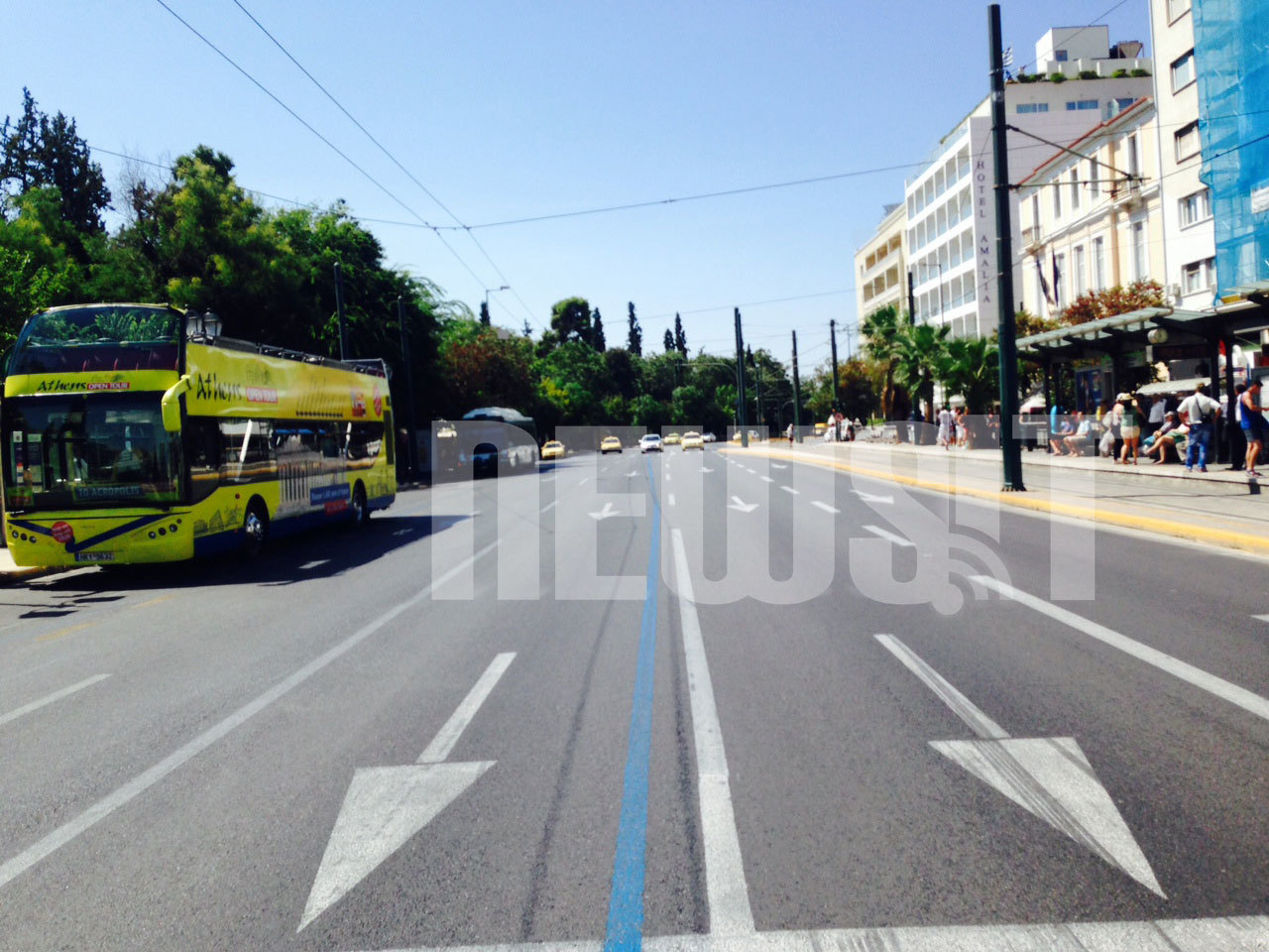 Μόνο ο καύσωνας έμεινε στην Αθήνα! Άδεια πόλη, άδειοι δρόμοι και η θερμοκρασία στο… φουλ! Έρχεται το πιο “καυτό” διήμερο του καλοκαιριού!