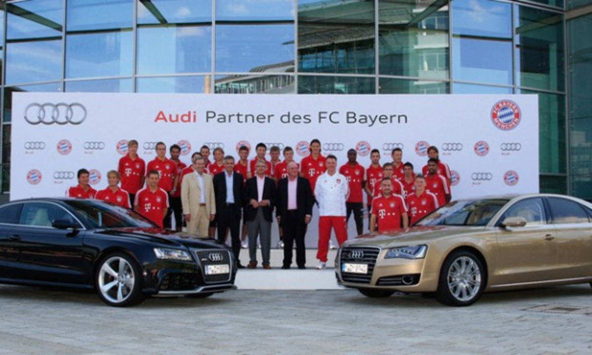 Oι παίκτες της Mπάγερν διαλέγουν τα καινούργια τους Audi