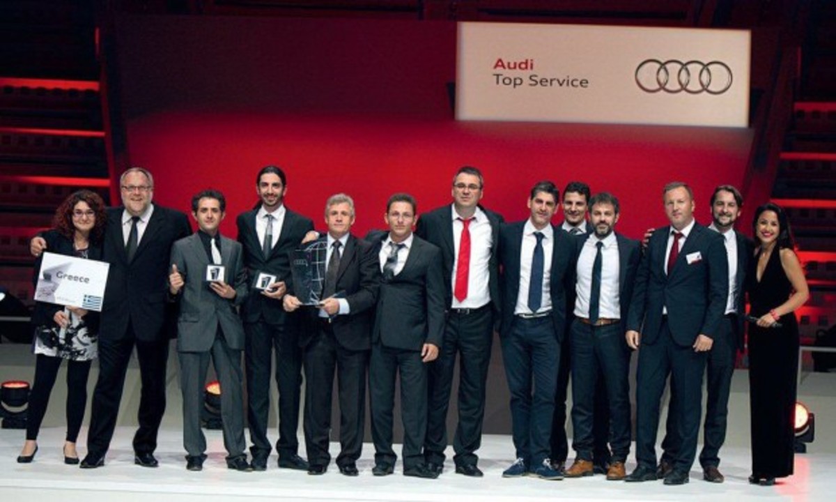 Πρωτιά για την Κοsmocar A.E.  στον Τεχνικό Διαγωνισμό της Audi