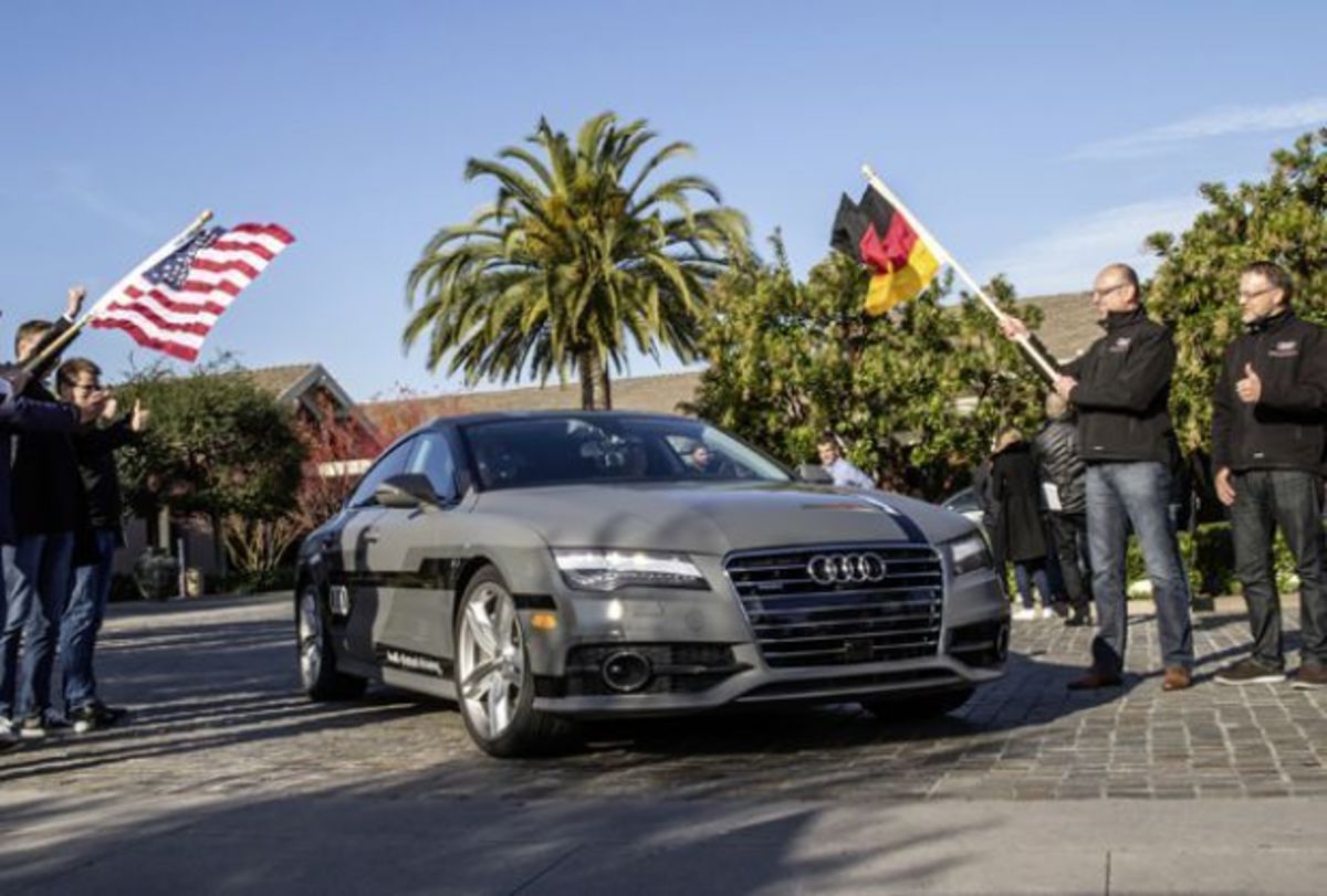 Το αυτόνομο Audi A7 Sportback θέλει να διανύσει 900 km χωρίς οδηγό