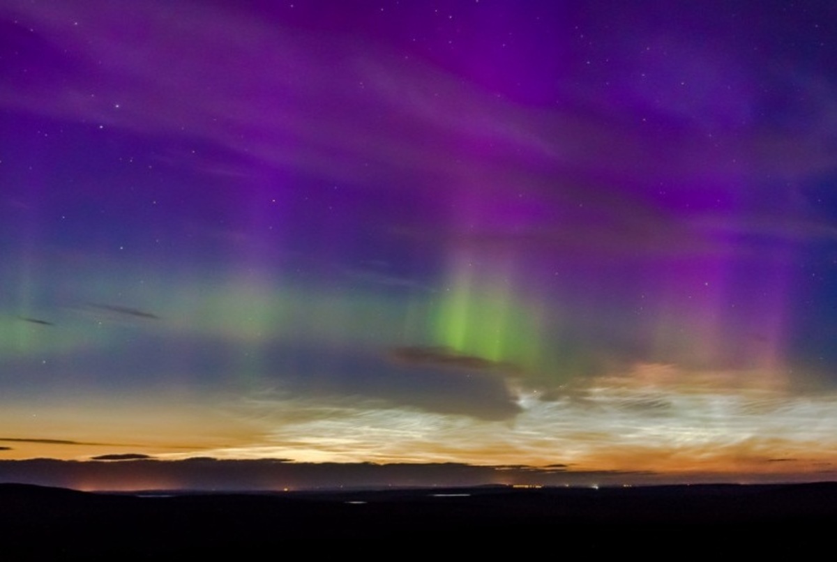 Η φύση ζωγραφίζει – Εκπληκτικό βίντεο από τον ουρανό της Σκωτίας