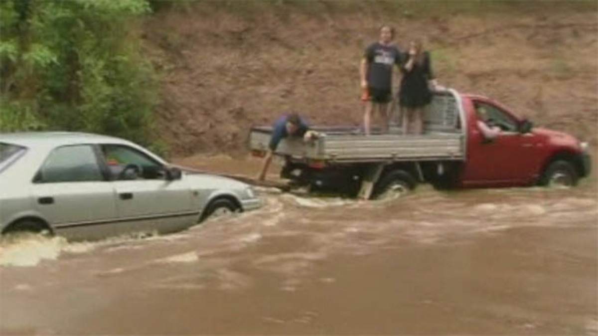 Χάος από νέες πλημμύρες στην Αυστραλία (VIDEO)