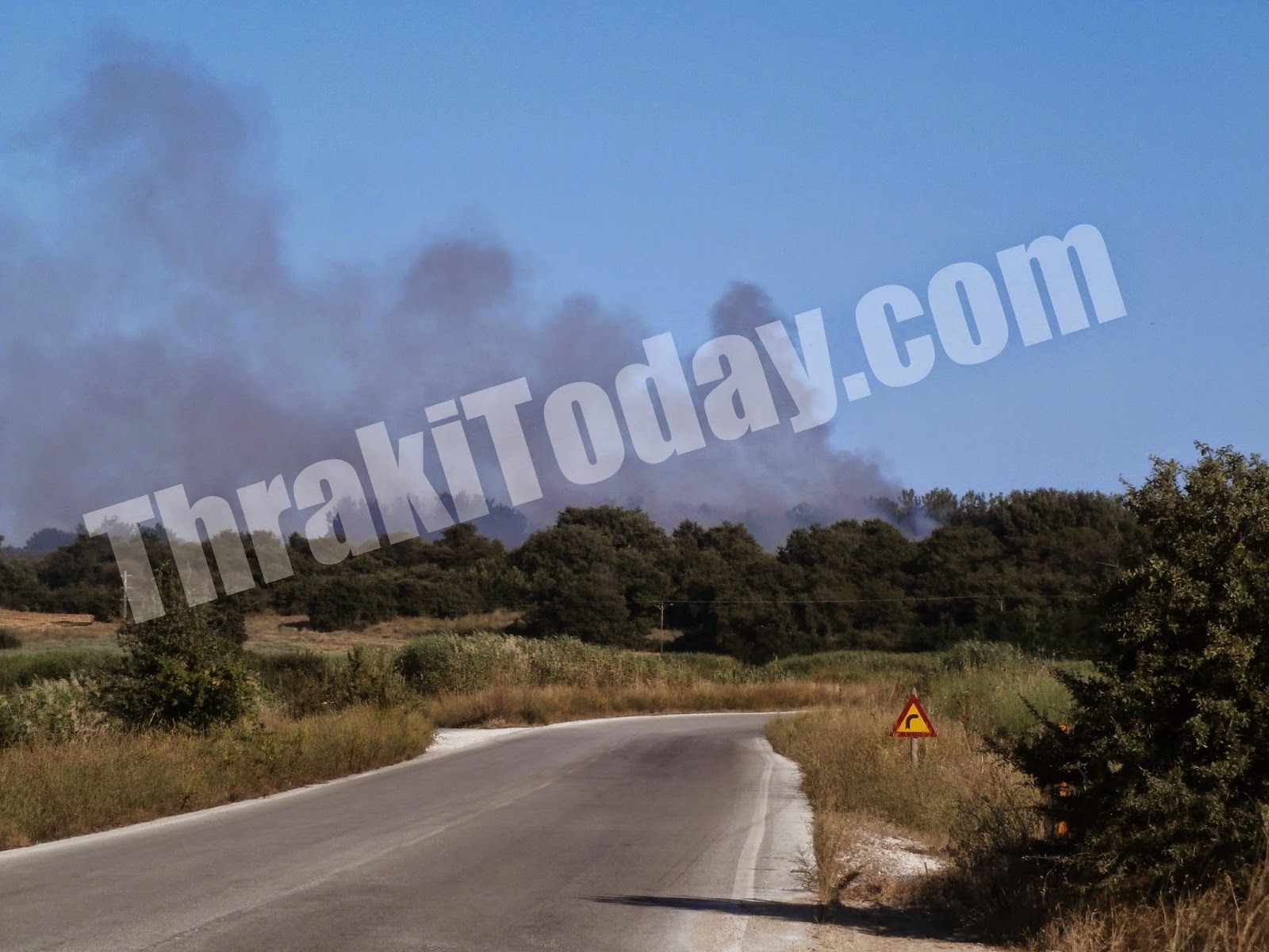 Ξάνθη: Στις φλόγες τα Άβδηρα – Φωτιά κοντά στον αρχαιολογικό χώρο (ΦΩΤΟ & VIDEO)