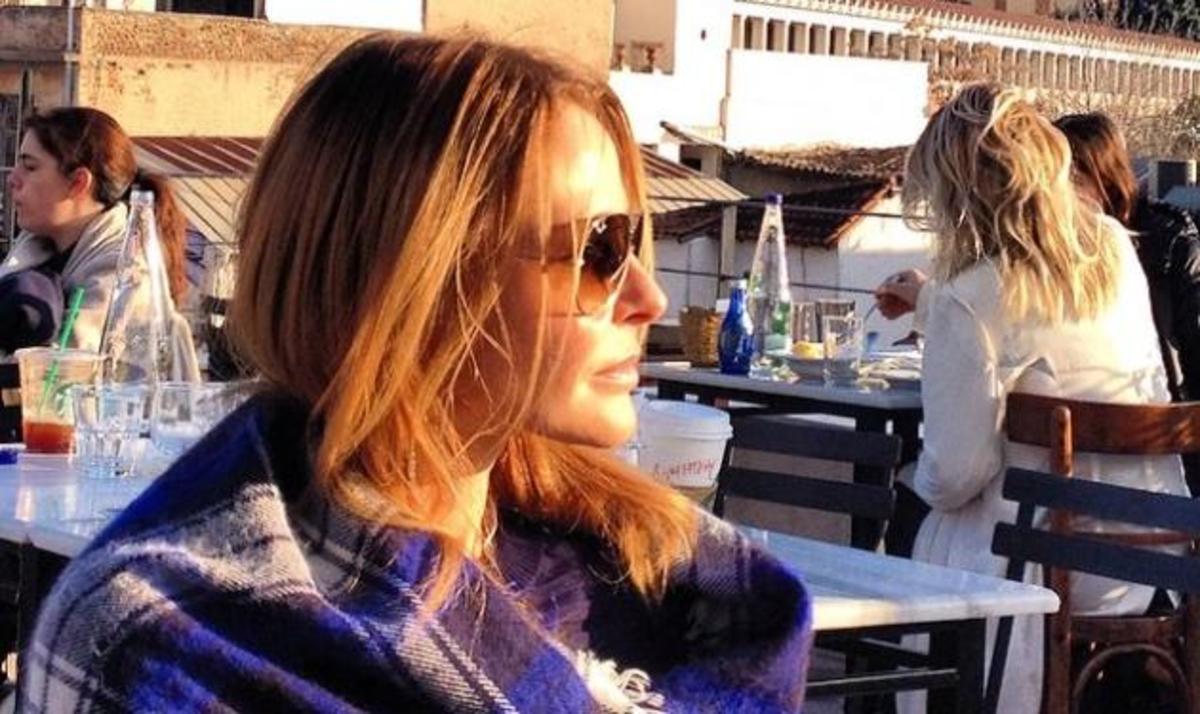 Τζένη Μπαλατσινού: Βόλτα στην Ακρόπολη! Φωτογραφίες