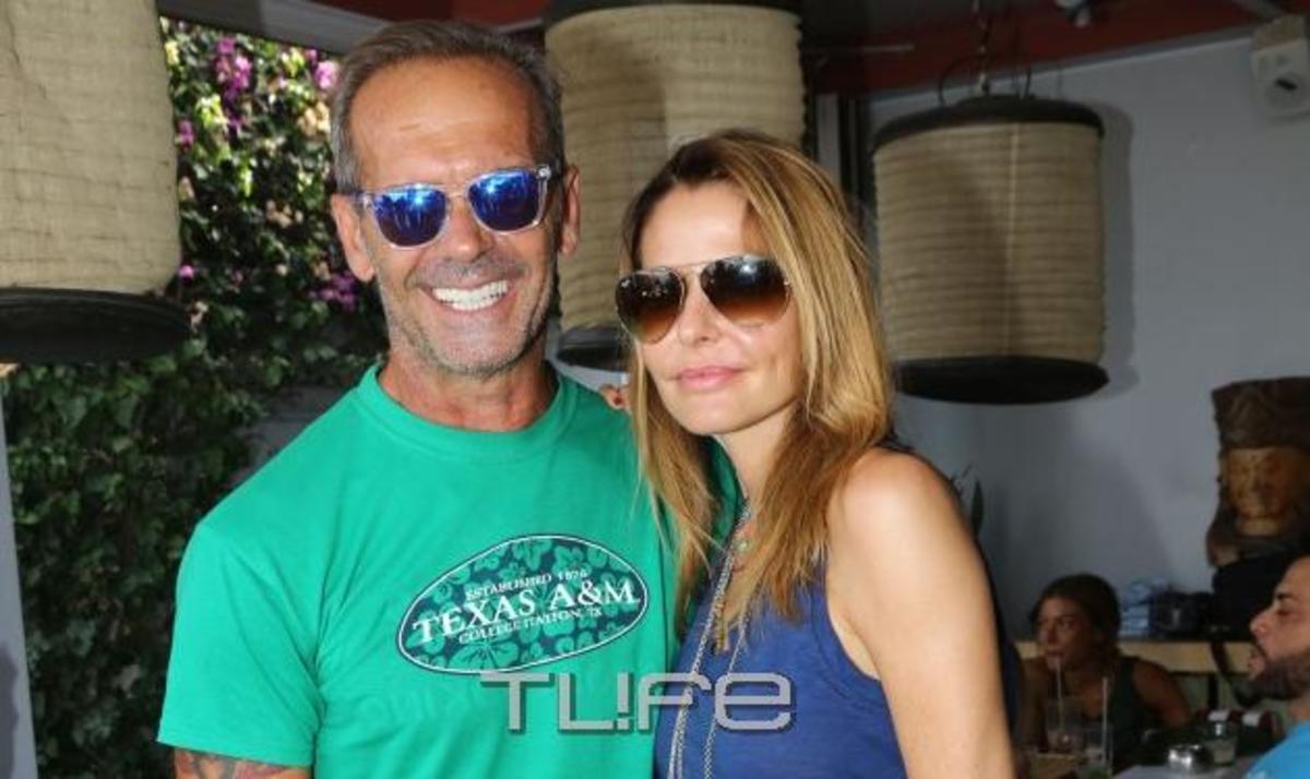Πέτρος Κωστόπουλος – Τζένη Μπαλατσινού: Αγκαλιασμένοι λίγο πριν το χωρισμό!