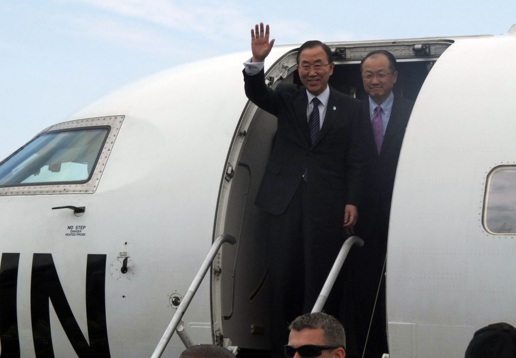 Ο γ.γ. του ΟΗΕ, Μπαν Κι-μουν, επικρίνει τις επιθέσεις μη επανδρωμένων αεροπλάνων