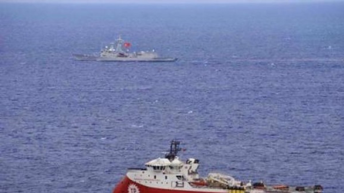Στην κυπριακή ΑΟΖ το τουρκικό σκάφος Μπαρμπαρός (ΧΑΡΤΗΣ)