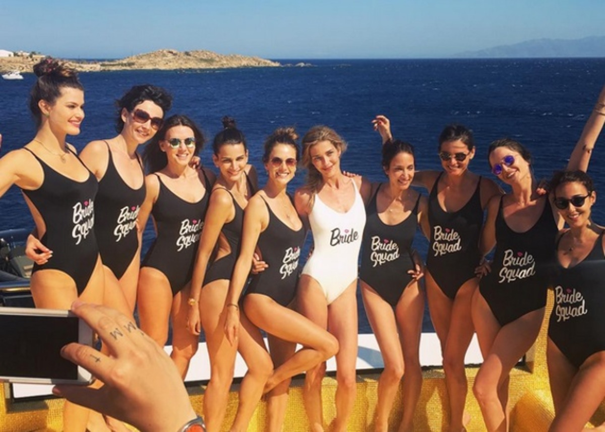 Το γλέντησαν και πριν το γάμο της χρονιάς τα διάσημα μοντέλα! ΦΩΤΟ