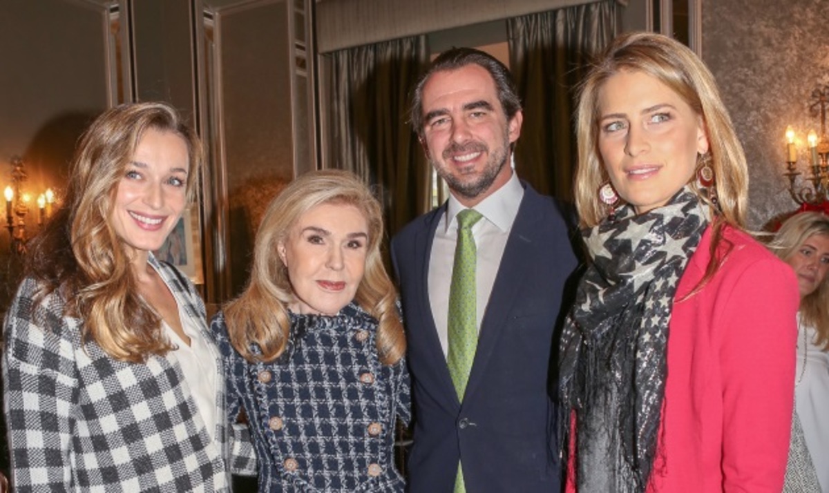 Νικόλαος και Τατιάνα στήριξαν την Μαριάννα Βαρδινογιάννη