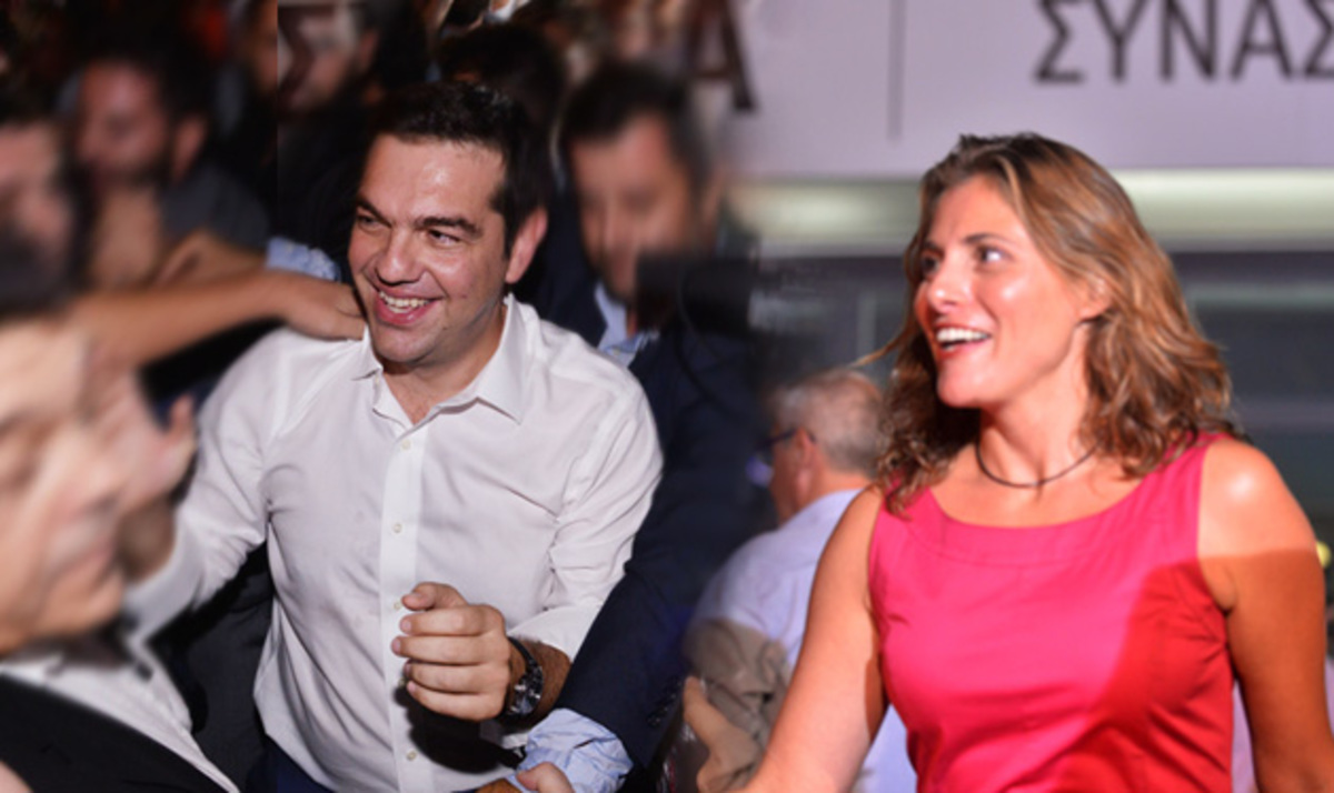 Μπέττυ Μπαζιάνα: Ξανά πρώτη κυρία και… πάντα στο πλευρό του Αλέξη Τσίπρα!