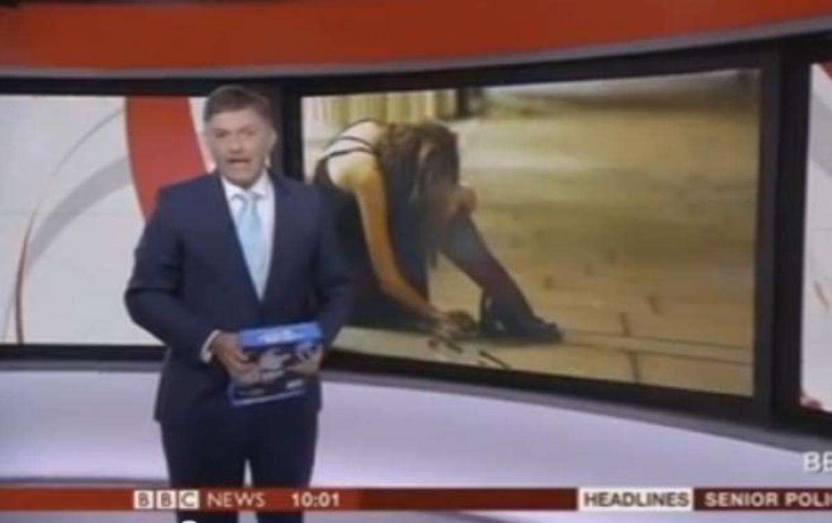 Τρελή γκάφα παρουσιαστή στο BBC! ΒΙΝΤΕΟ