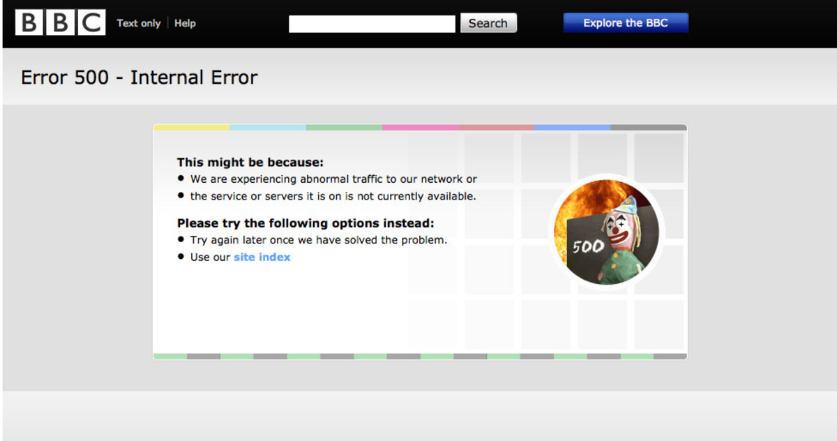 “Επεσε” το site του BBC!