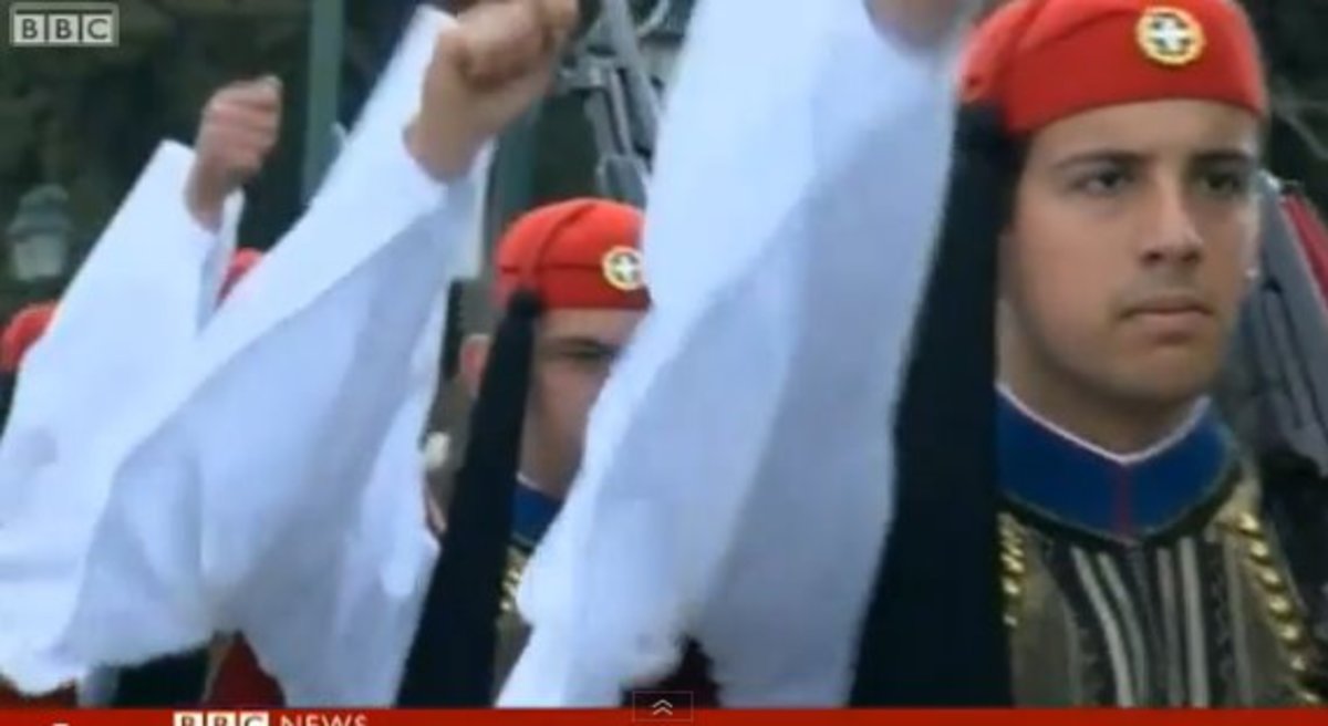 Αφιέρωμα BBC στους εύζωνες