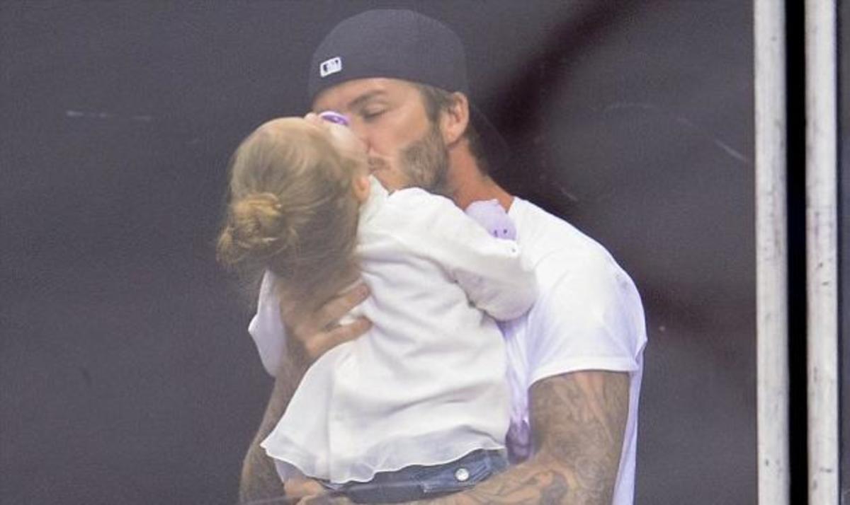 Τα παιχνίδια του David Beckham με την 2χρονη Harper!