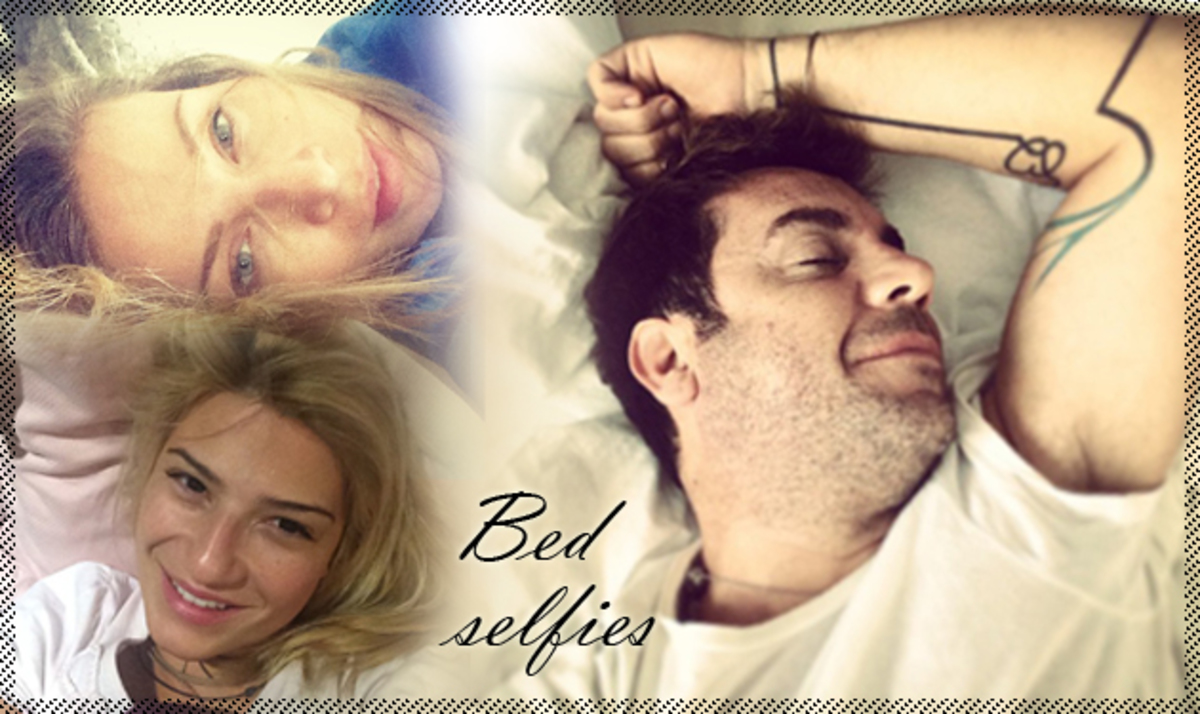 Οι celebrities πέφτουν στο κρεβάτι, πιάνουν στο χέρι το κινητό και…