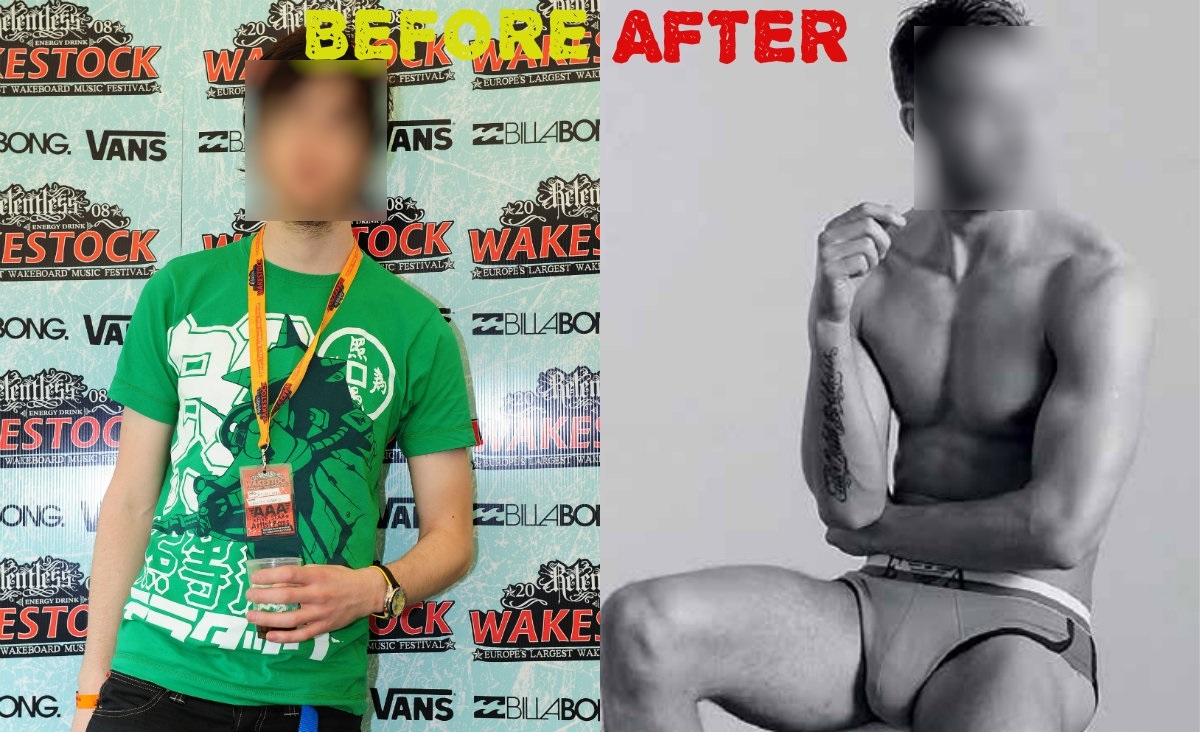 Απίστευτη μετάλλαξη: Το αδύνατο αγόρι έγινε μυώδης άντρας!