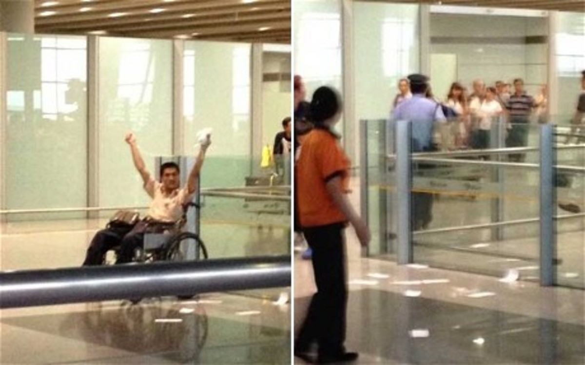 Ανάπηρος έβαλε βόμβα στο αεροδρόμιο του Πεκίνου – Δείτε φωτογραφίες