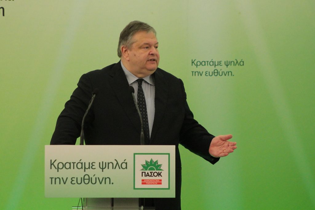 Διακαναλική συνέντευξη Βενιζέλου: Μου είχαν προτείνει έξοδο της Ελλάδας από το ευρώ