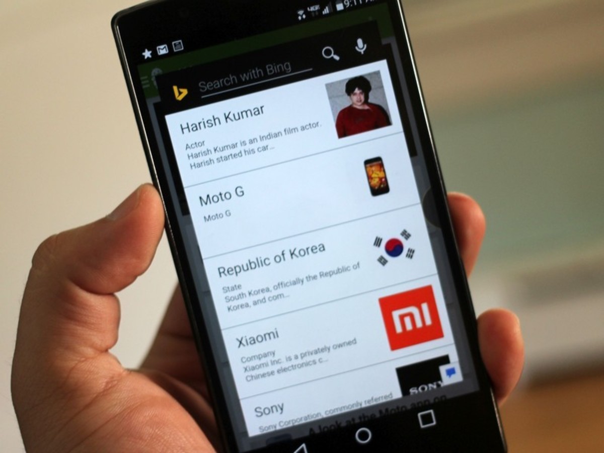 Ήρθε το νέο Bing Search για τα Android