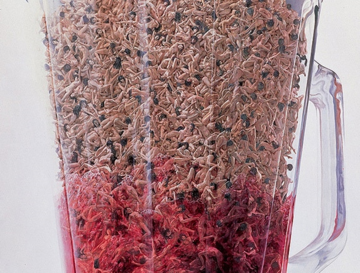 Σάλος με την εικόνα ανθρώπων να… αλέθονται σε μπλέντερ σε βιβλίο της Ε’ Δημοτικού!