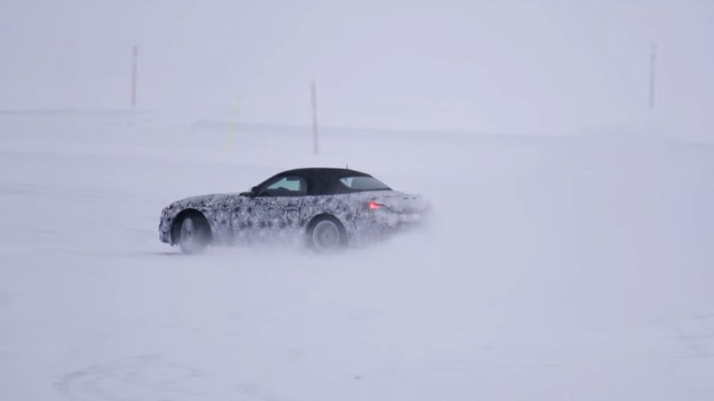 Δείτε τη νέα BMW Z5 σε δοκιμές να ντριφτάρει στα χιόνια [vid]