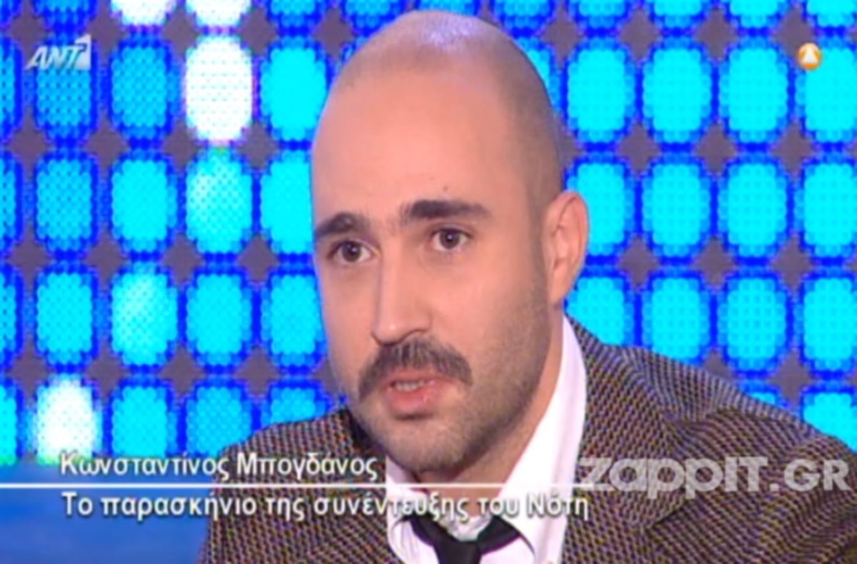 Μπογδάνος για Σφακιανάκη: «Αν δεν ερχόταν στην εκπομπή, θα έβγαινα και…»