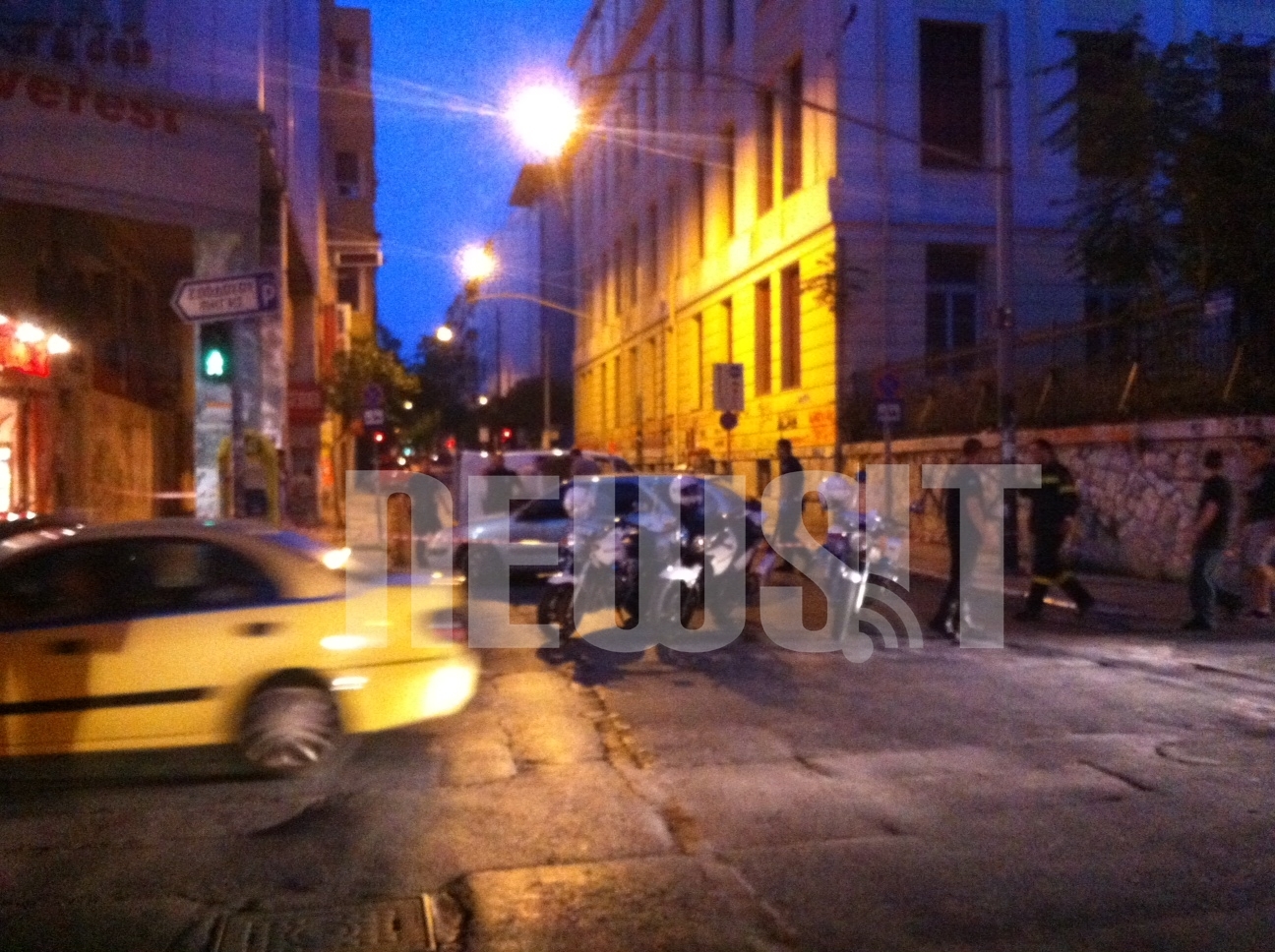 ΒΙΝΤΕΟ από την ελεγχόμενη έκρηξη αντικειμένου στη Χ. Τρικούπη