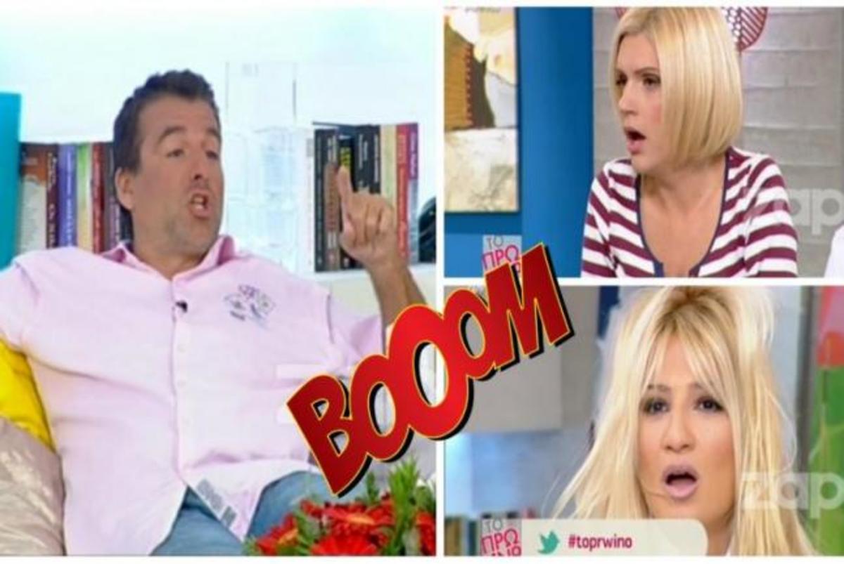 Λιάγκας σε Σάσα Σταμάτη: “Με προσέβαλες με τον τρόπο που δημοσιογραφείς”!