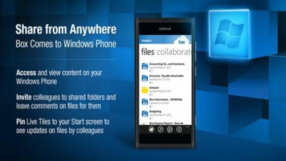 Διαθέσιμο το Box για Windows Phone!