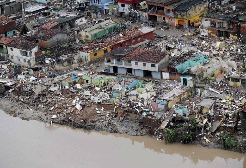 Η καταστροφή είναι τεράστια. ΦΩΤΟ REUTERS