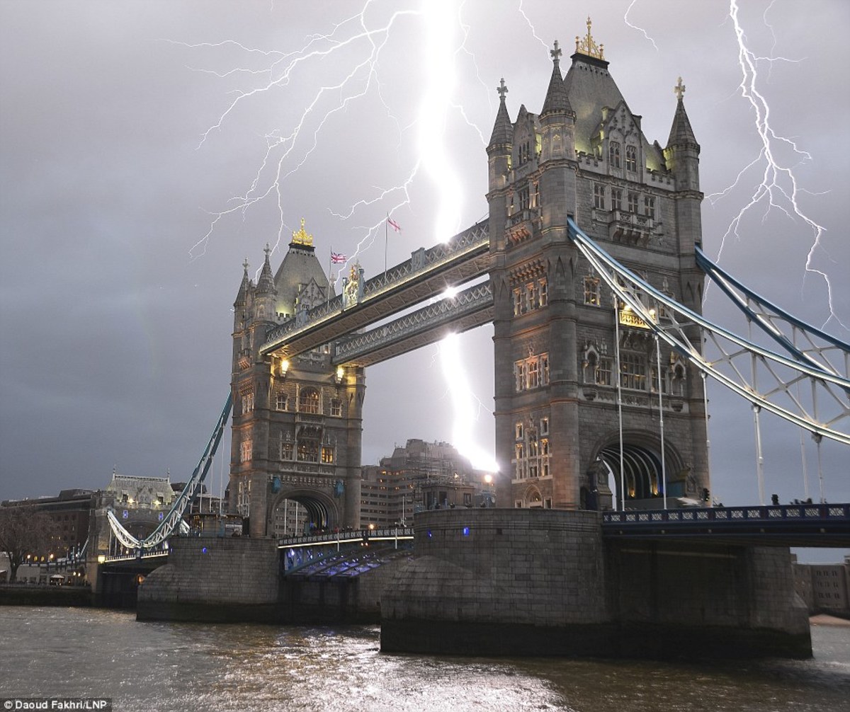 Μόνο σε ταινία! Συγκλονιστική φωτογραφία από τον Πύργο του Λονδίνου!