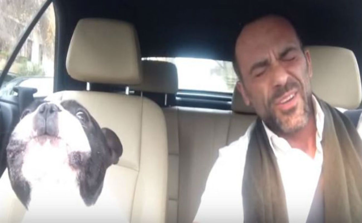 Ξεκαρδιστικό βίντεο: O σκύλος συμμετέχει ως δεύτερη φωνή και τραγουδά μαζί με τον ιδιοκτήτη του!