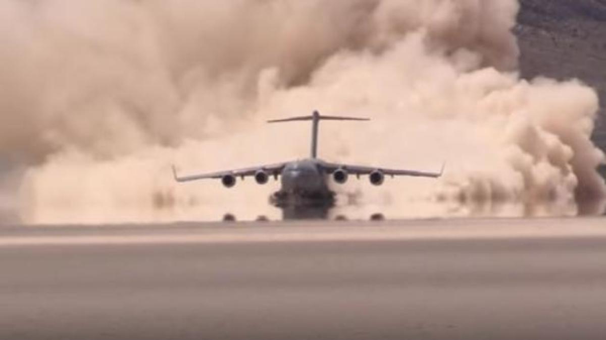 Απίστευτη απογείωση! Αεροσκάφος απογειώνεται από αποξηραμένη λίμνη [vid]
