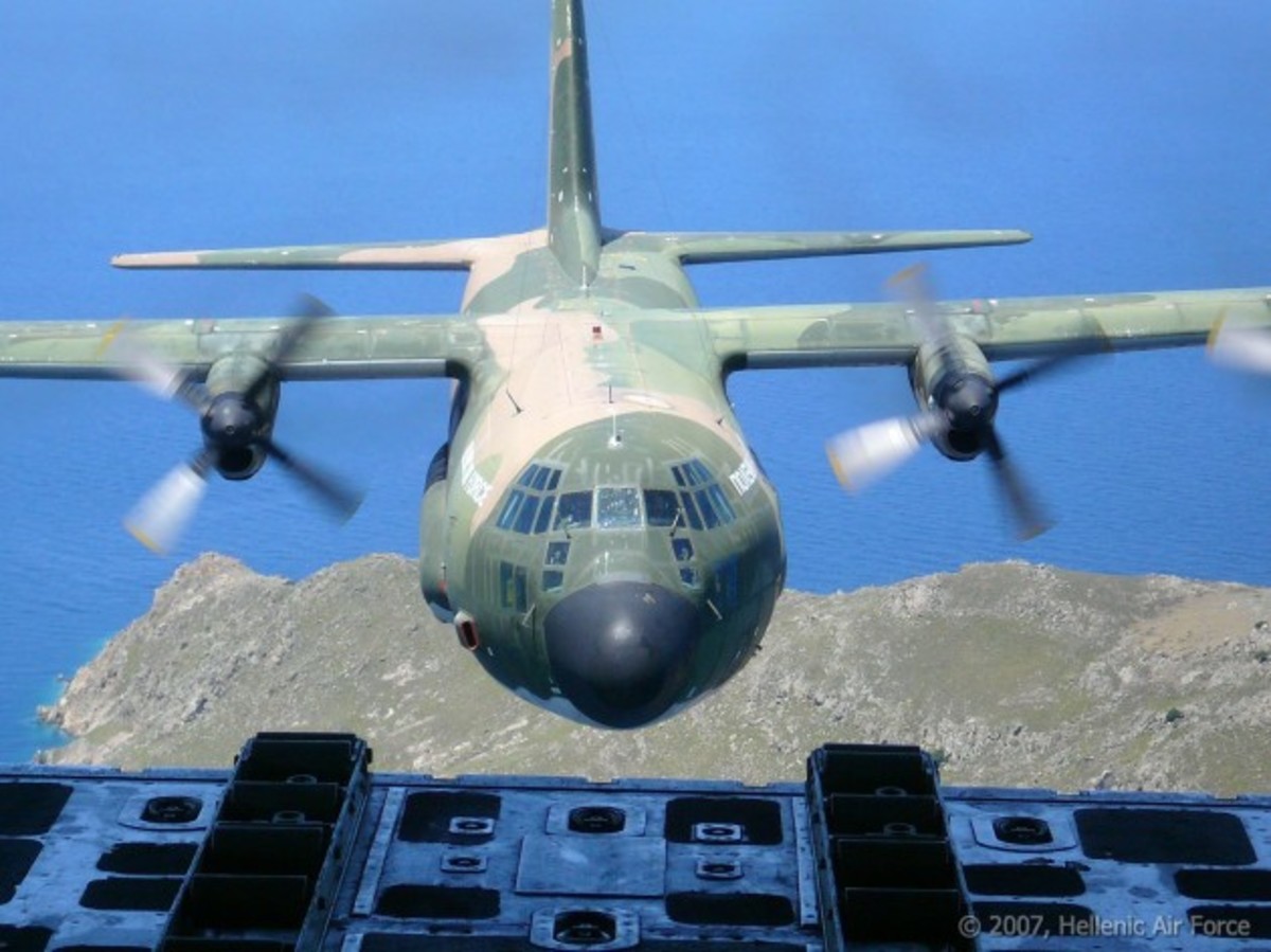 C – 130 της Πολεμικής Αεροπορίας ιπτάμενο μαιευτήριο – Πτήσεις σωτηρίας