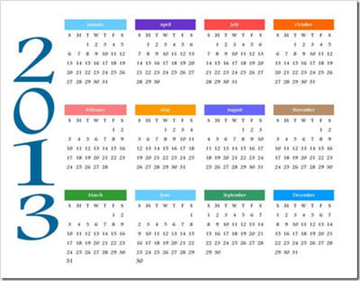 Όλες οι αργίες του 2013! – Πολλά τα τριήμερα!