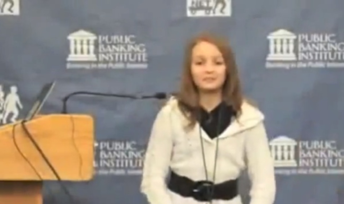 Τα συγκλονιστικά λόγια μιας 12χρονης για την κερδοσκοπία και την οικονομική κρίση