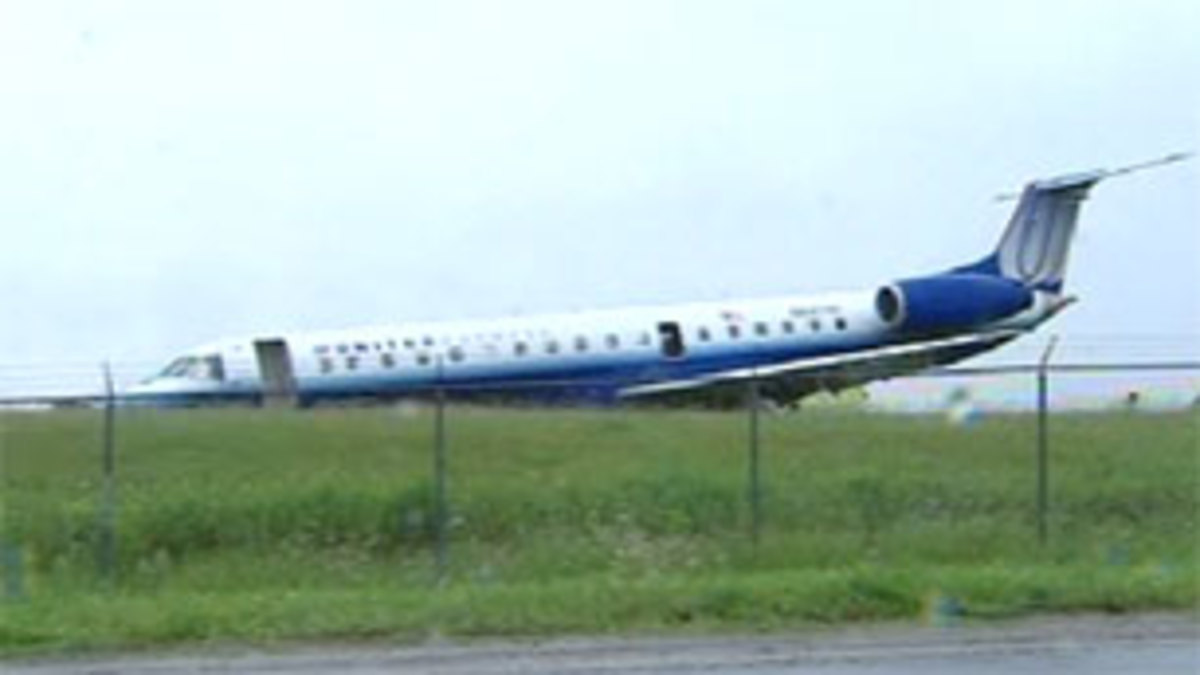 Αεροσκάφος γλίστρησε στον δίαυλο – Τραυματίστηκαν μόνο οι πιλότοι