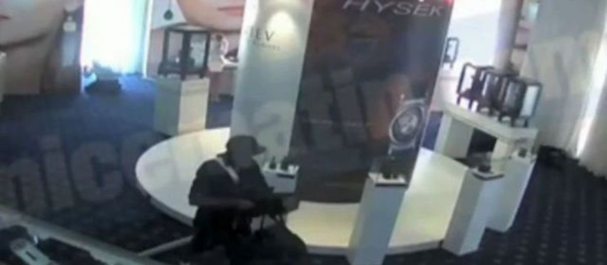 Video ντοκουμέντο από τη στιγμή της ληστείας στο Carlton στις Κάννες