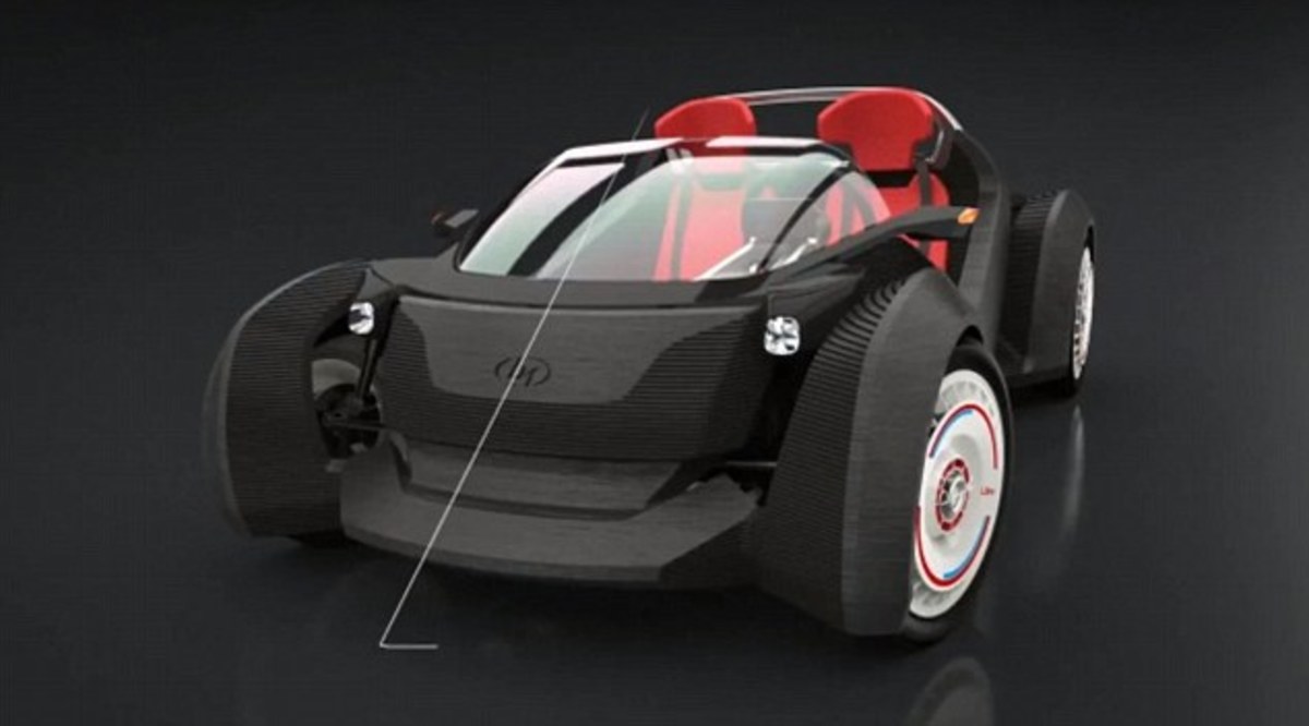 Αυτό είναι το πρώτο αυτοκίνητο από 3D εκτυπωτή