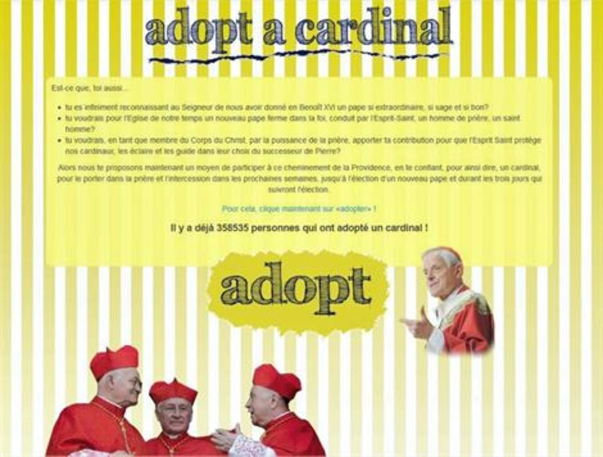Εκλογή Πάπα: Υιοθετήστε τον εκλεκτό σας καρδινάλιο