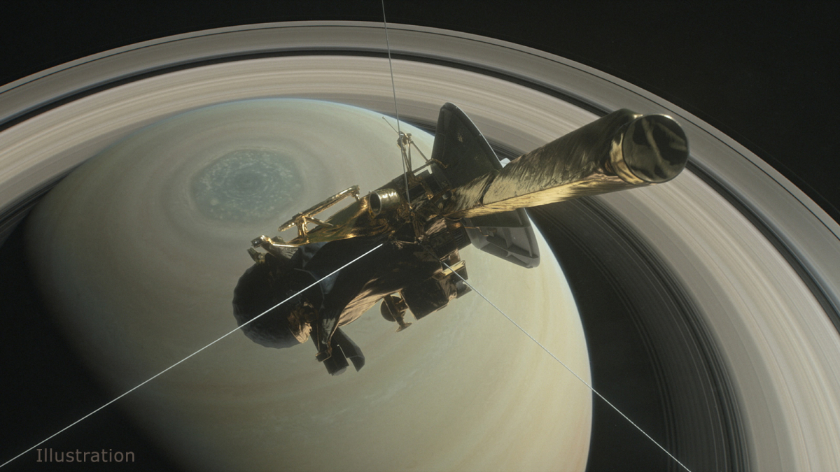 Cassini: Επιβίωσε από την πρώτη «βουτιά» ανάμεσα στον Κρόνο και στους δακτυλίους του! [pic]