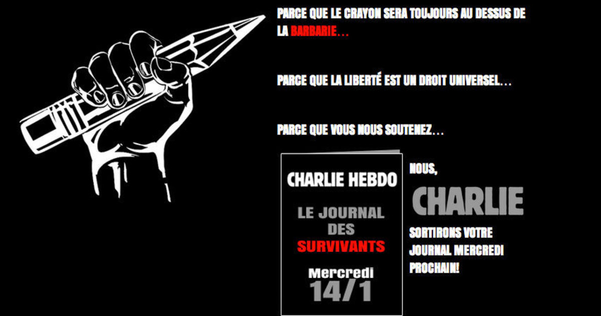 Το μήνυμα των επιζώντων του Charlie Hebdo