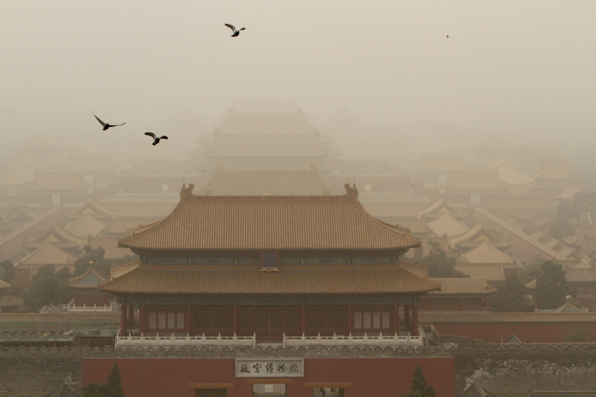 Αμμοθύελλες “πνίγουν” την Κίνα [pics]
