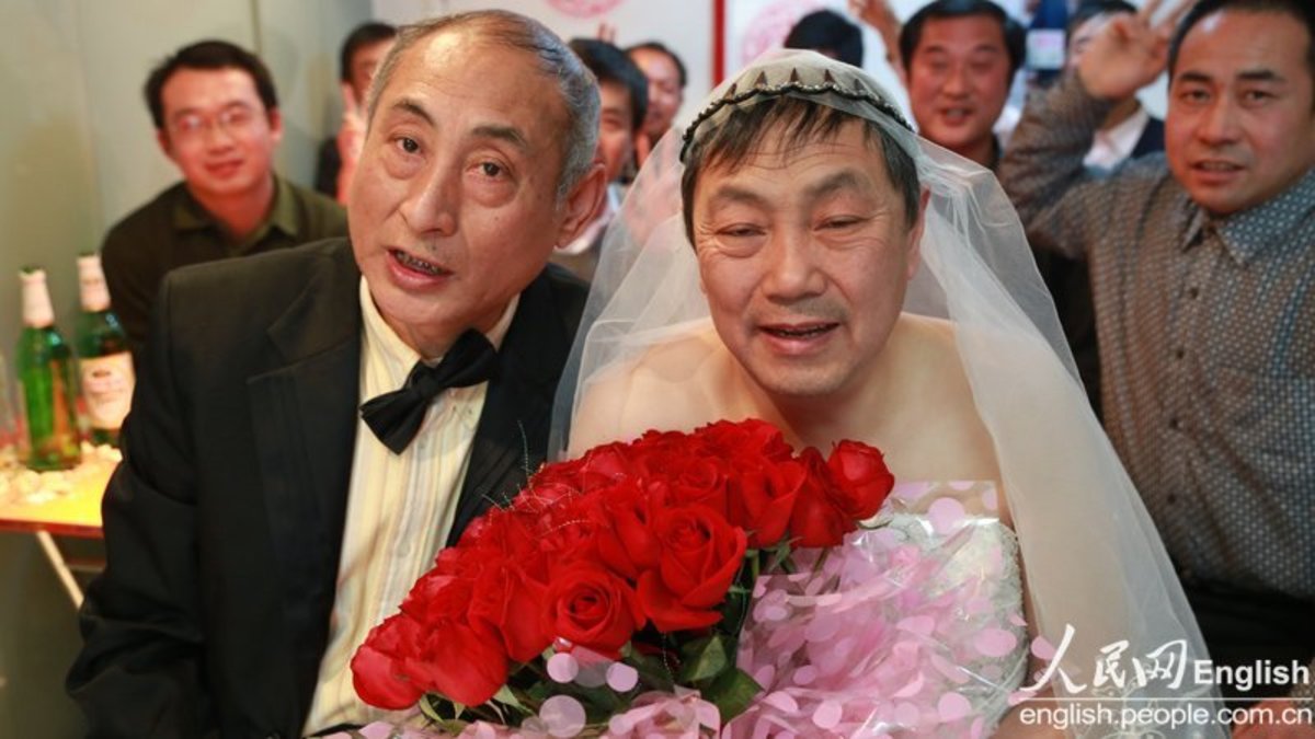 Κινέζοι παππούδες ήρθαν εις γάμου κοινωνίαν (ΦΩΤΟ)