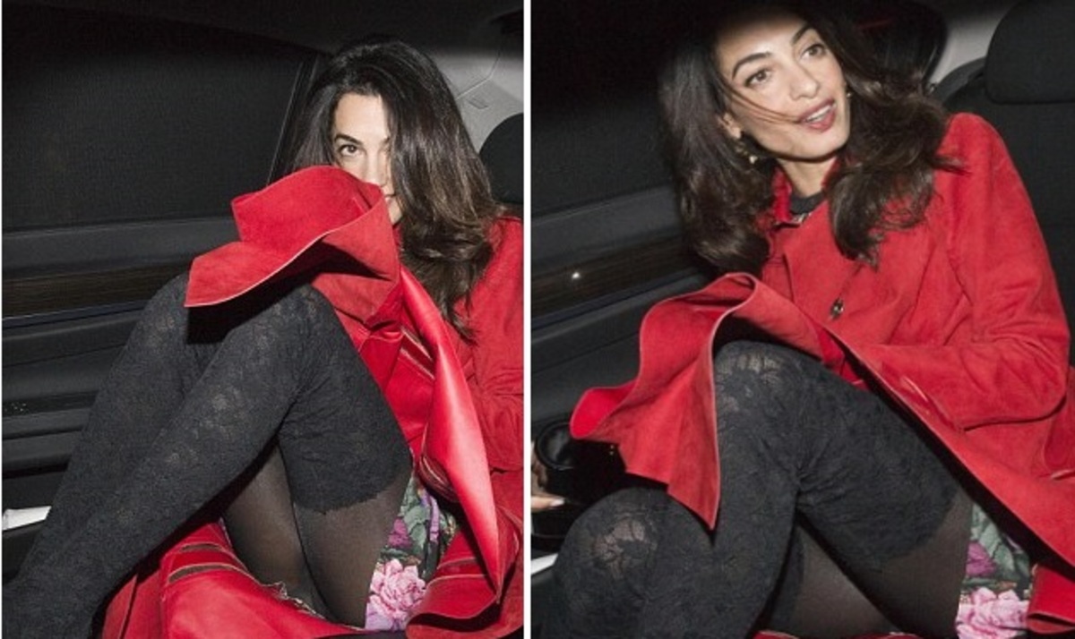 Amal Clooney: Σηκώθηκε το μίνι φόρεμα της και είχαμε… αποκαλυπτικό ατύχημα!
