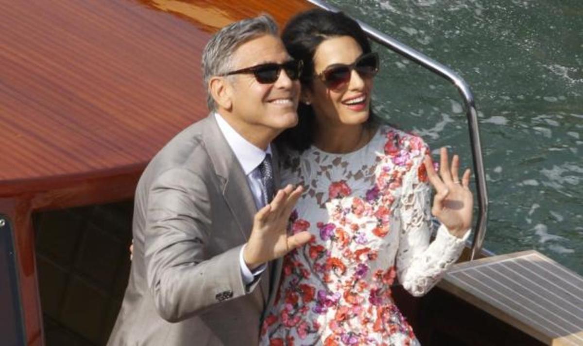 George Clooney: Σήμερα ο πολιτικός γάμος του, με τους διαδηλωτές να τον περιμένουν έξω από το Δημαρχείο!