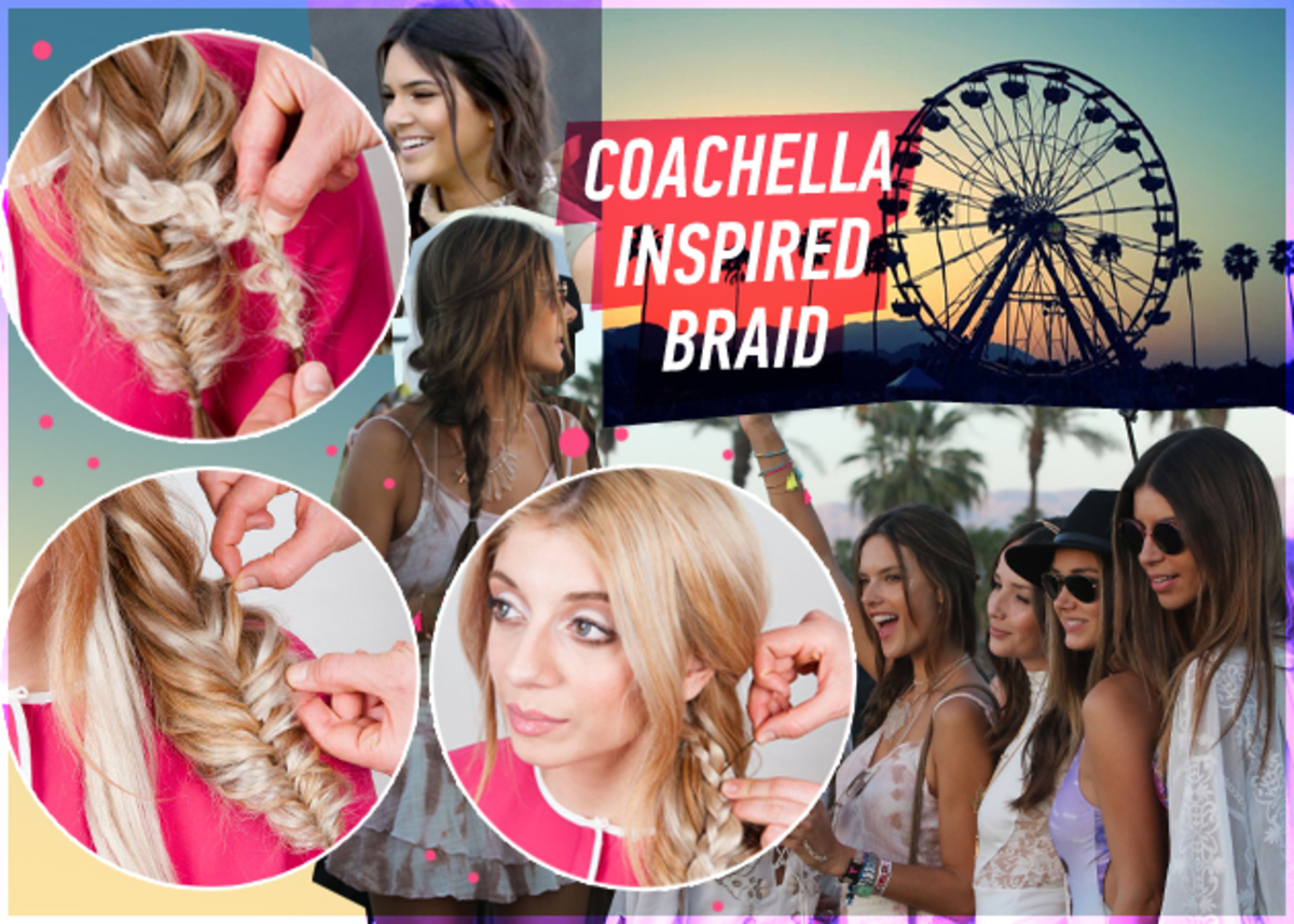 Πλεξίδα 2 σε 1 με έμπνευση από το Coachella! Δες πώς να την κάνεις!
