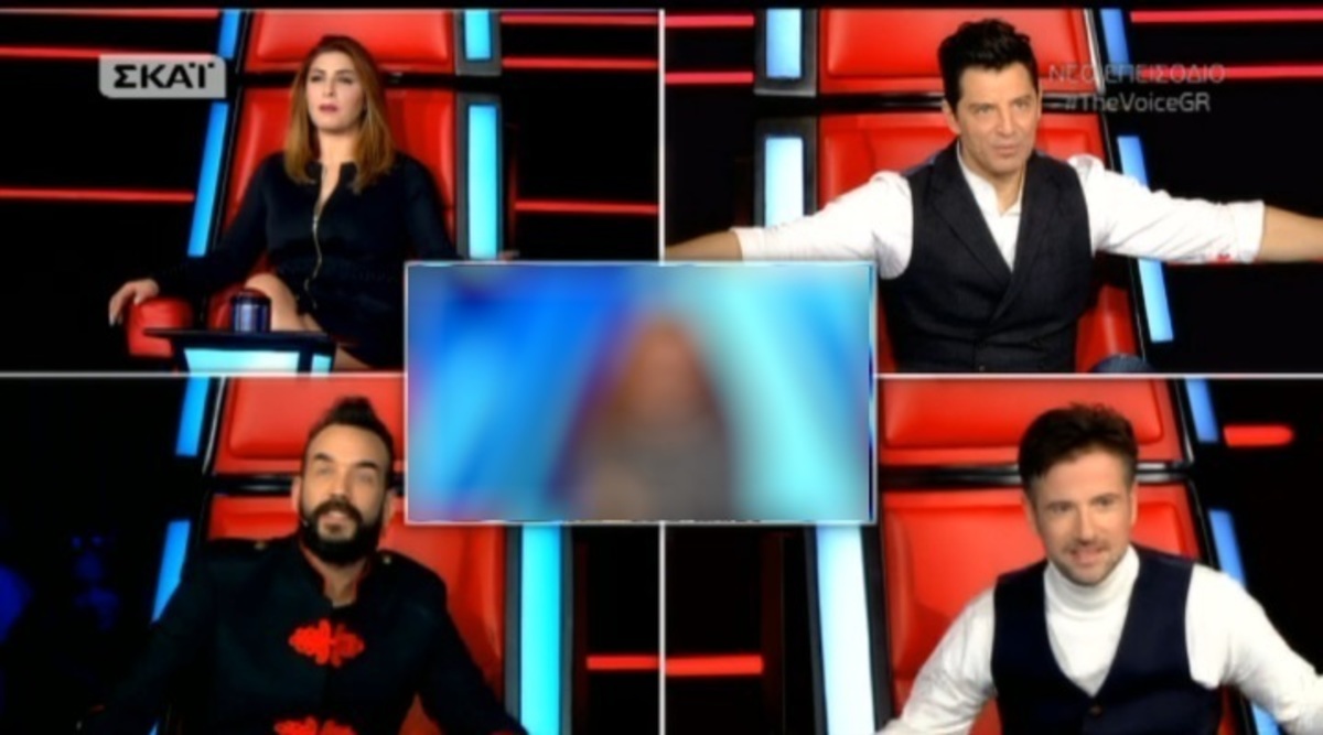 The Voice: Μάχη των coaches για την 22χρονη Κέλλυ! Εξαιρετική η ερμηνεία της!