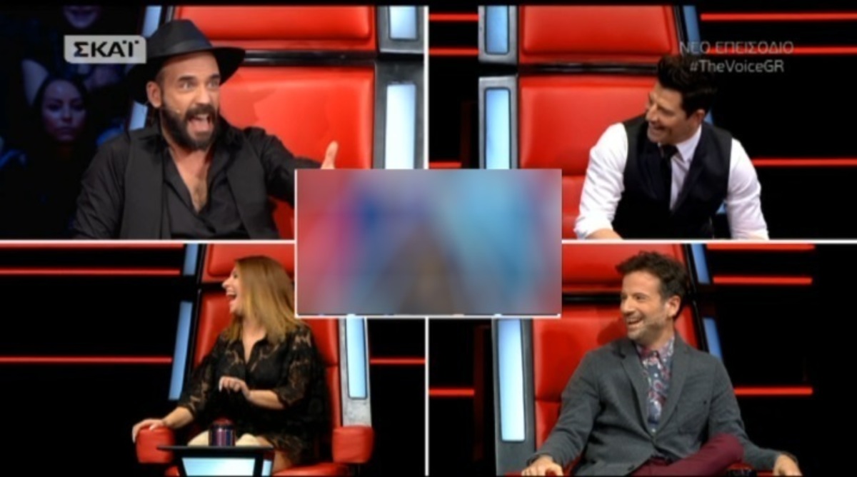 “Γκρέμισε” το στούντιο του Voice με τη φωνή του! Μάχη έδωσαν οι coaches για να τον πάρουν!