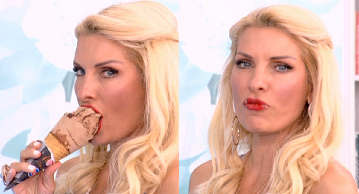 Ο πύραυλος έλιωνε στα χείλη της Ελένης και οι τηλεθεατές πάθαιναν εγκεφαλικά!